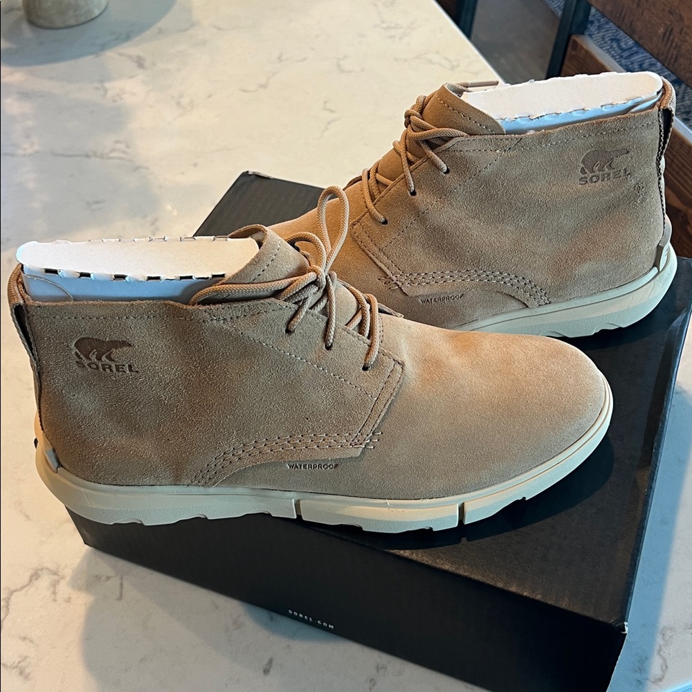 Sorel Men's Explorer Drift WP 'Tawny Buff / Ceramic' NM4807-253 size 11